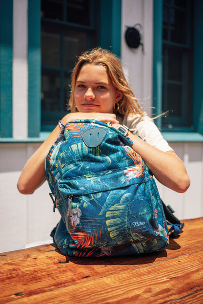 Nitro Urban Plus 28L Rucksack mit 15 Zoll Laptopfach Tropical