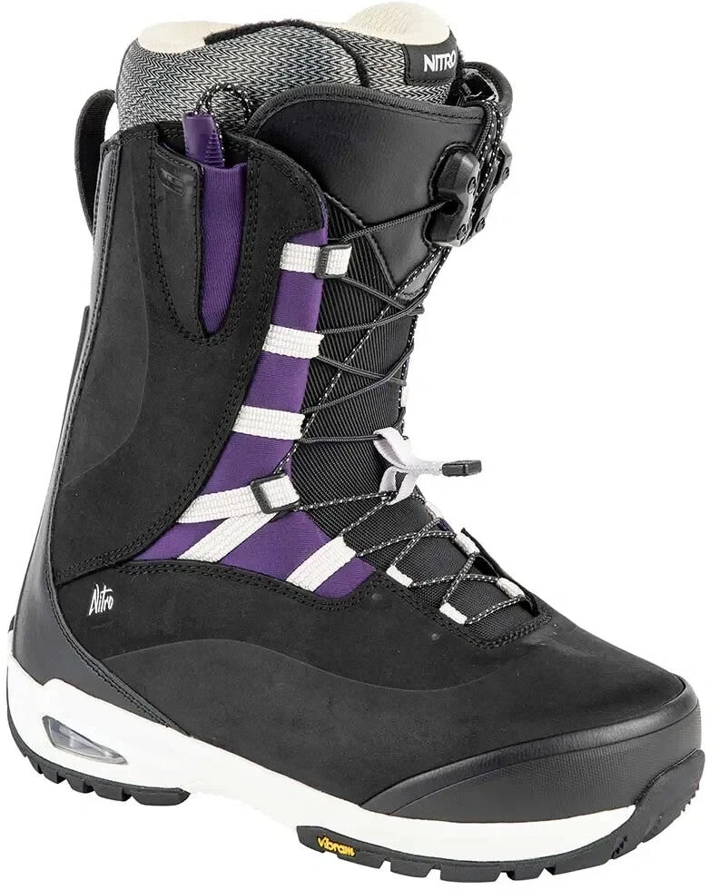 Nitro BIANCA TLS+ BOOT´25 DAMEN Snowboard Boots BLACK-PURPLE