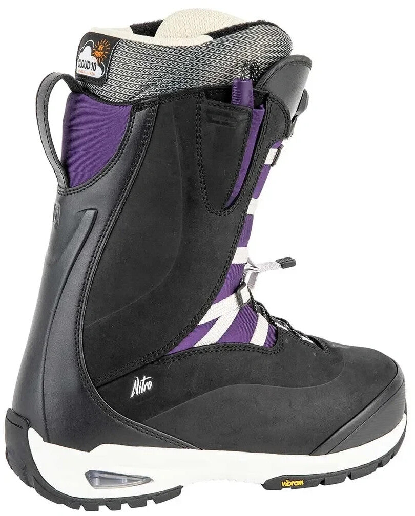 Nitro BIANCA TLS+ BOOT´25 DAMEN Snowboard Boots BLACK-PURPLE