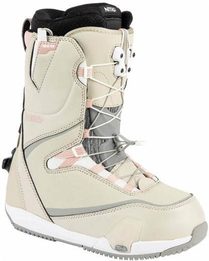 Nitro CAVE TLS STEP ON BOOT´Damen Snowboard Boots SAND-ROSE All-Mountain 2024
