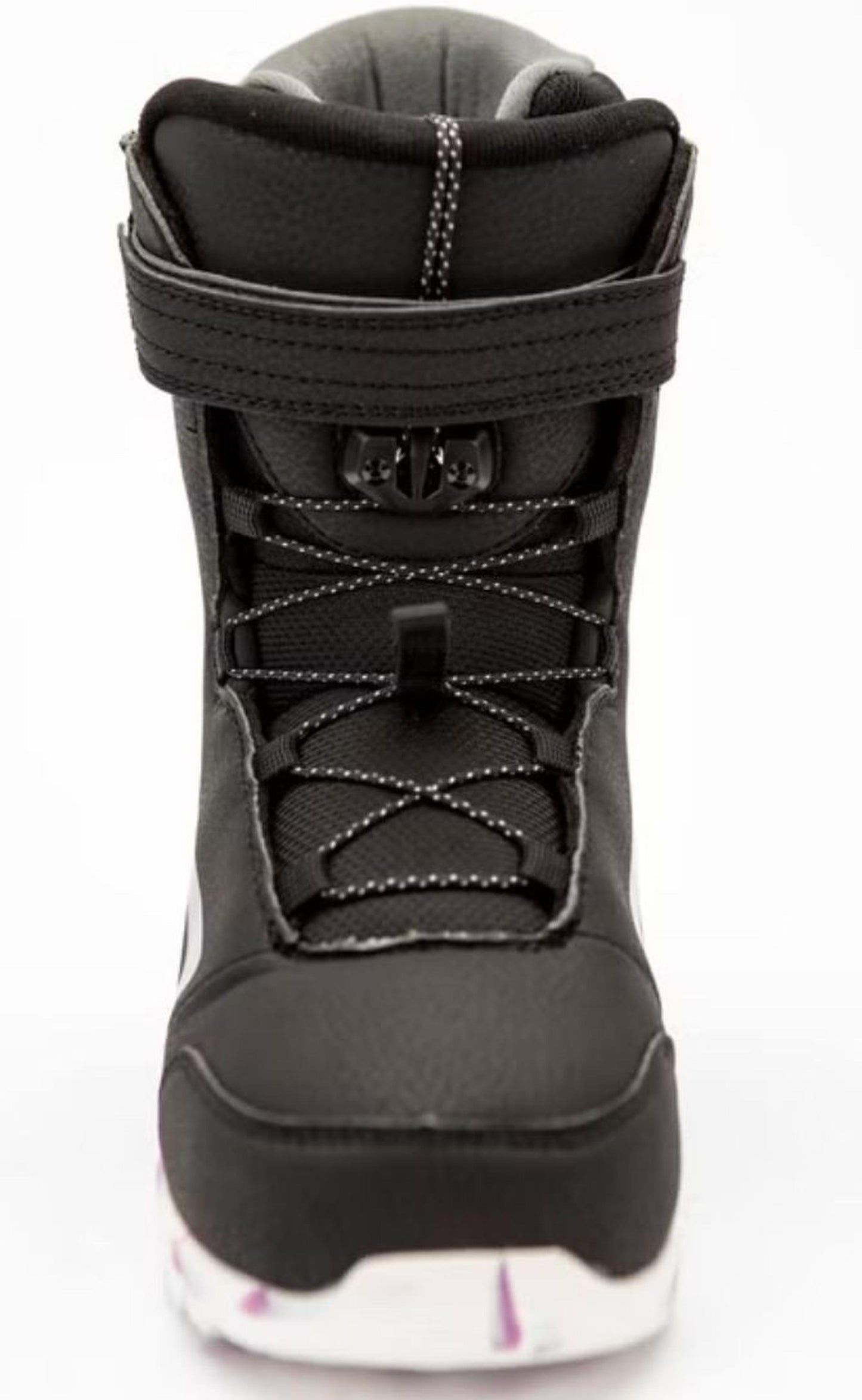 Nitro Droid QLS BLK-PURPLE-WHITE Snowboardboot Kinder