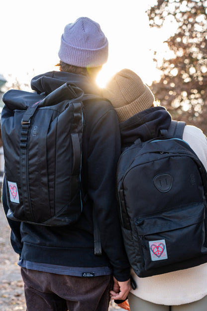 Nitro Scrambler 28L Rucksack mit 15 Zoll Laptopfach Tough Black