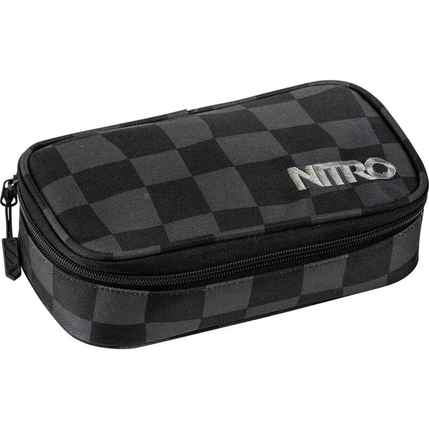 Nitro Pencil Case XL Federmäppchen für Schule Black Checker