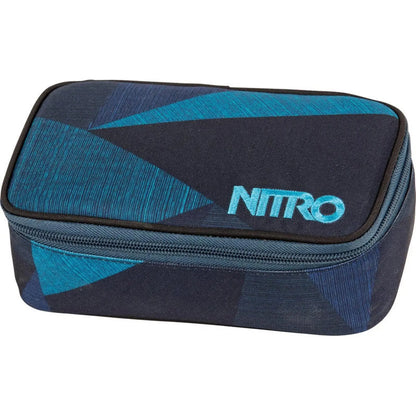 Nitro Pencil Case XL Federmäppchen für Schule Fragments Blue