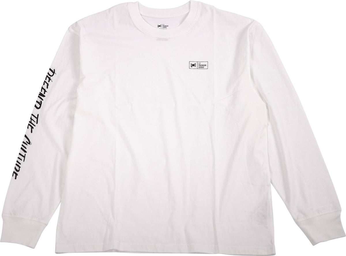 L1 Defend The Culture Longsleeve WHITE