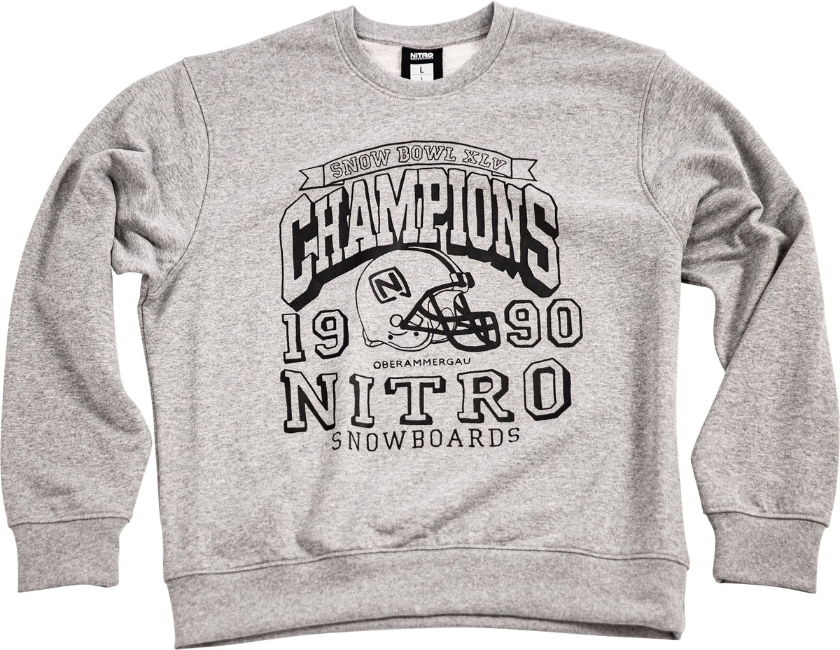 Nitro Champions Crewneck HEATHER GREY