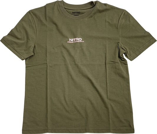 Nitro Logo T-Shirt Womens CYPRESS
