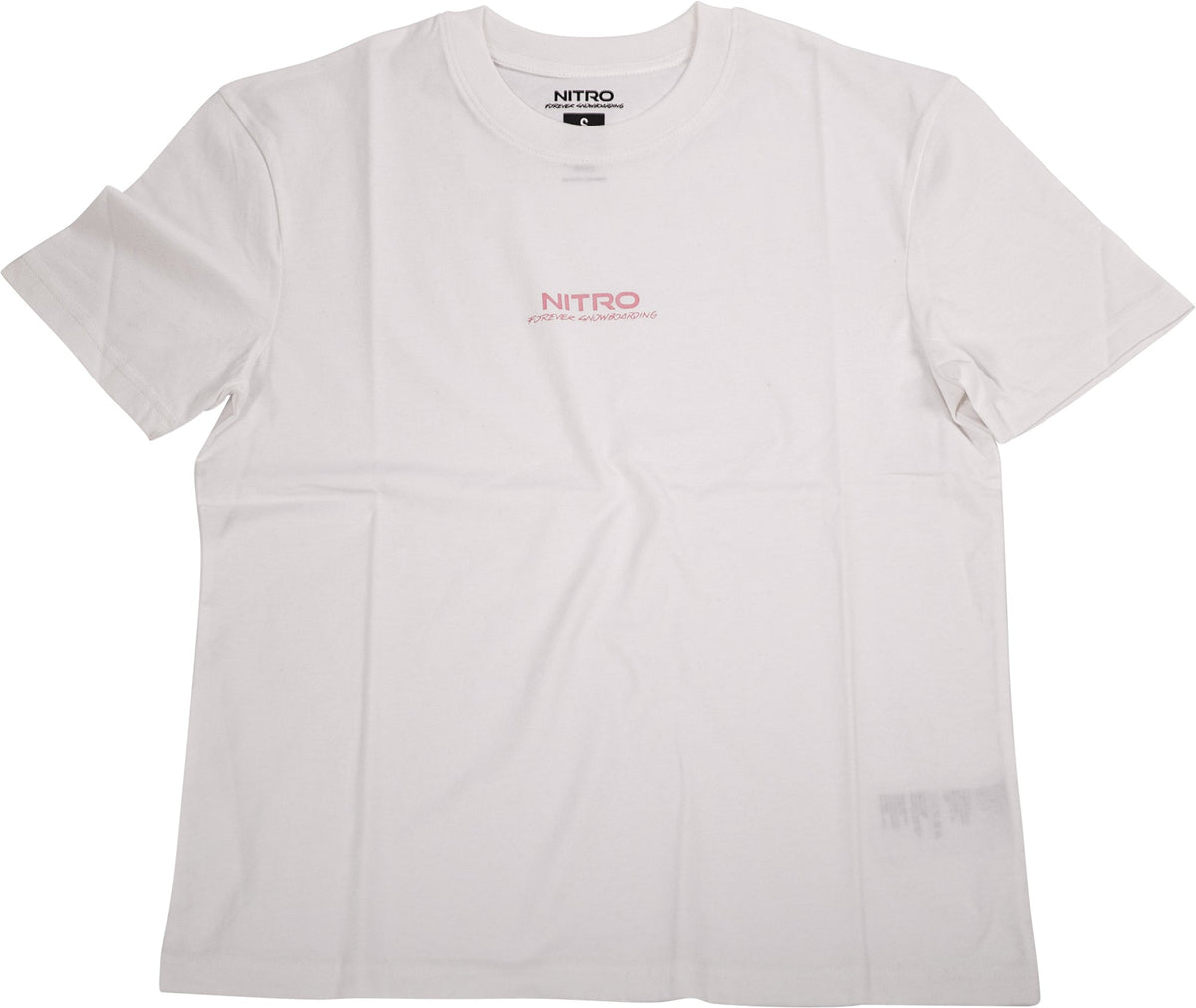 Nitro Logo T-Shirt Womens WHITE