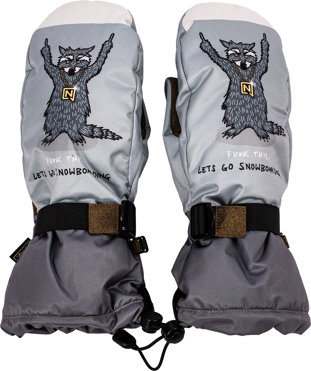 Nitro Racoon Mitten GL GREY