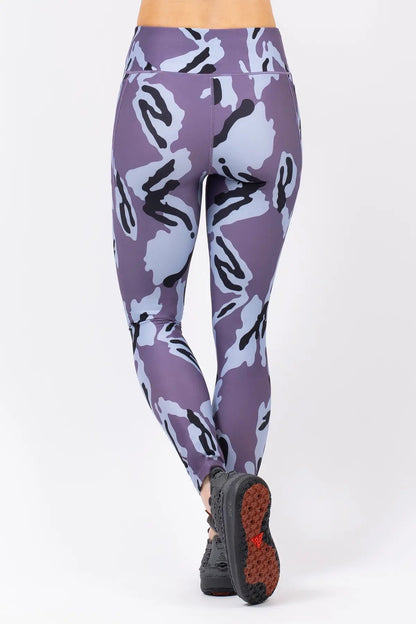 Eivy Pocket Tights - Purple Stray – Rückansicht