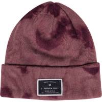 L1 Washed Out Beanie Hat Burnt Rose