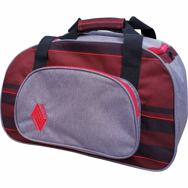 Nitro Duffle Bag XS 35L Sporttasche Red Stripes