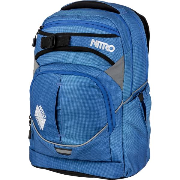 Nitro Superhero Rucksack Blur Brilliant Blue 30L