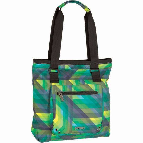 Nitro Tote Bag Handtasche Geo Green