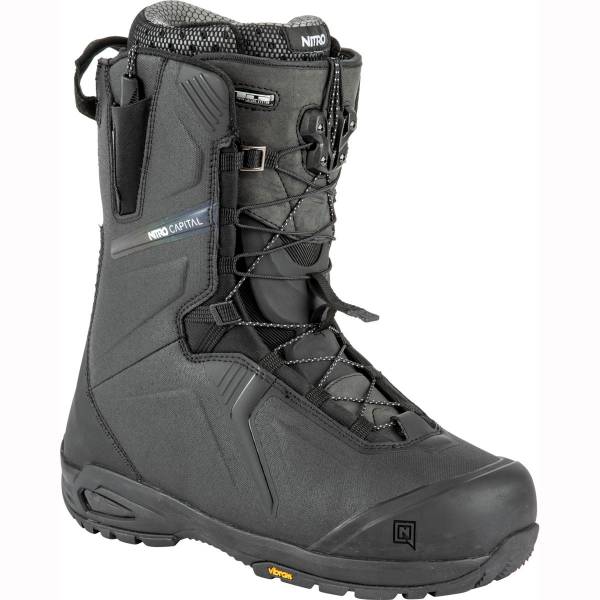 Nitro Capital TLS 22 Snowboard Boots Black-Iridium