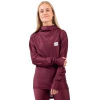 Eivy Icecold Hood Top Funktions Shirt Wine