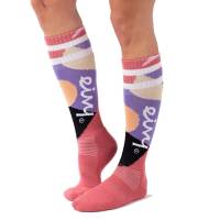 Eivy Cheerleader Wool Socks Damen Ski- / Snowboard Socken  Abstract Shapes