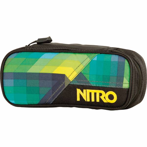 Nitro Pencil Case Mäppchen Geo Green