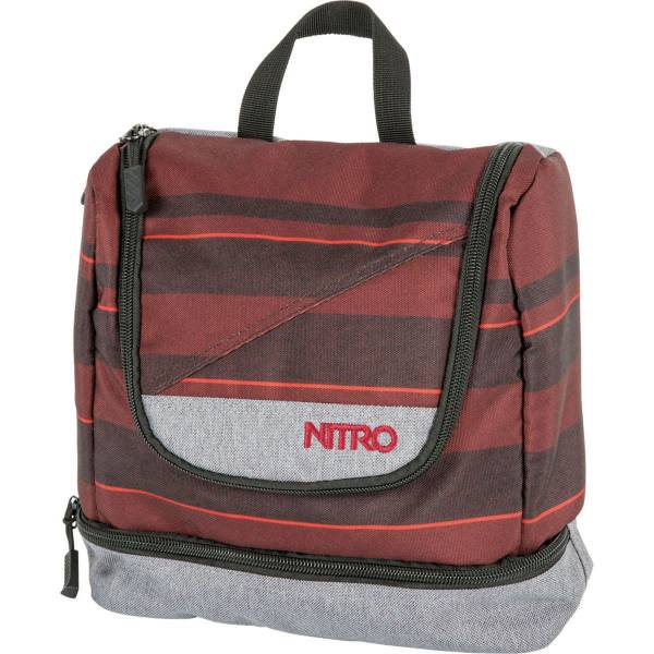 Nitro Travel Kit Reise-Kulturbeutel Red Stripes