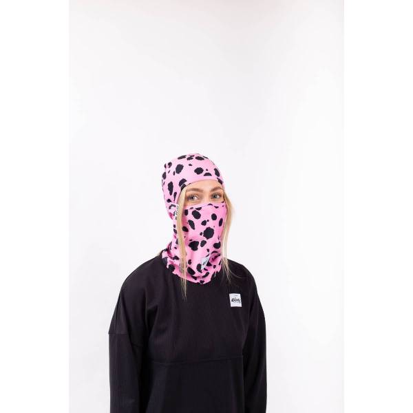Eivy Hinge Balaclava Sturmhaube / Gesichtsmaske Pink Cheetah