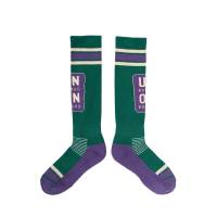 Eivy League Wool Socks Damen Ski- / Snowboard Socken Green & Purple